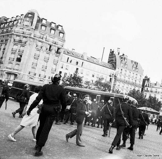 Mai 68 - Paris - Gare de l'est