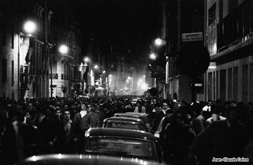 Mai 68 - Paris - La nuit