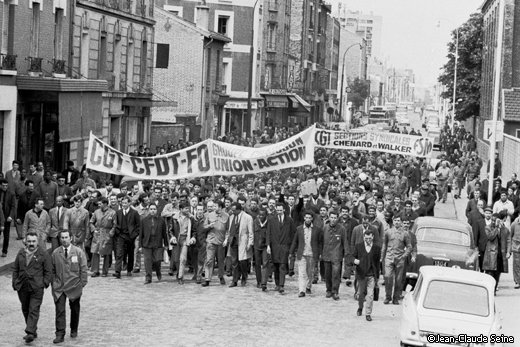 Mai 68 - Paris - Manifestation