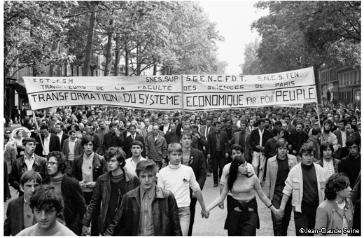 Mai 68 - Paris - Manifestation