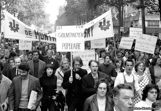 Mai 68 - Paris - Manifestation