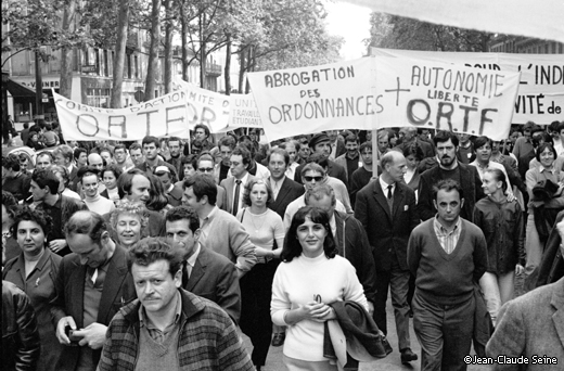 Mai 68 - Paris - Manifestation