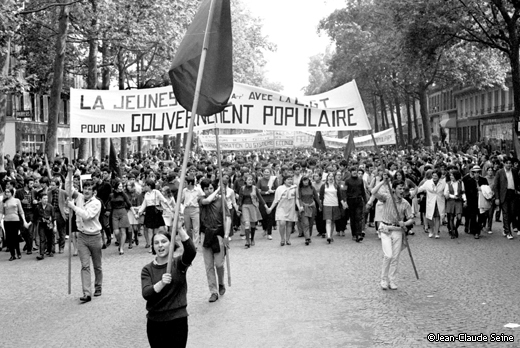 Mai 68 - Paris - Manifestation