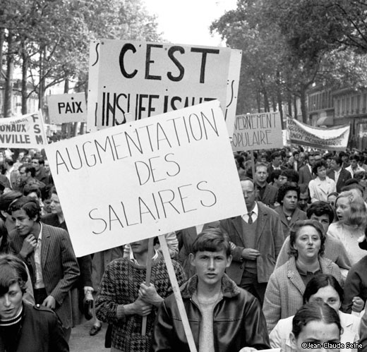 Mai 68 - Paris - Manifestation