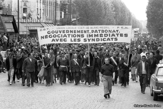 Mai 68 - Paris - Manifestation