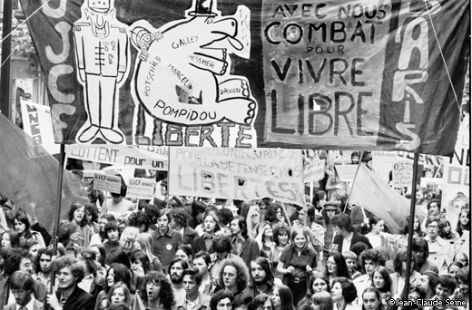 Mai 68 - Paris - Manifestation