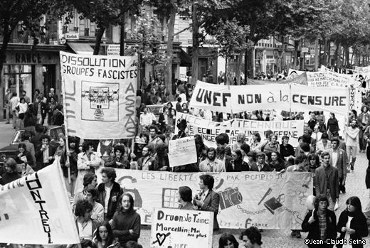 Mai 68 - Paris - Manifestation
