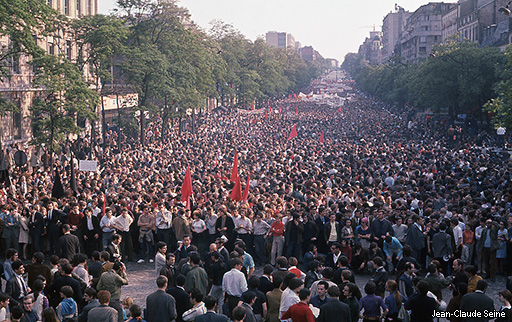 Mai 68 - Paris - photo couleur