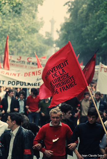 Mai 68 - Paris - photo couleur