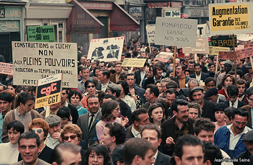 Mai 68 - Paris - photo couleur